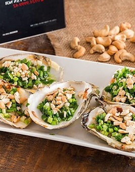 Hàu Nướng Mỡ Hành